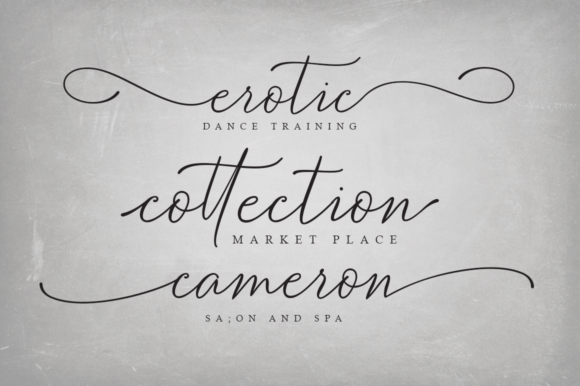 Bettylavia Font - Preview 3