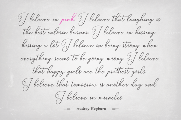 Bettylavia Font - Preview 5