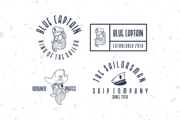 Blue Captain Font - Preview 4