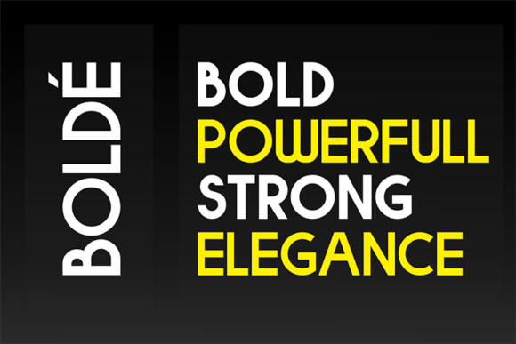 Bolde Font - Preview 2