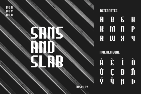 Bondoyudo Font - Preview 2