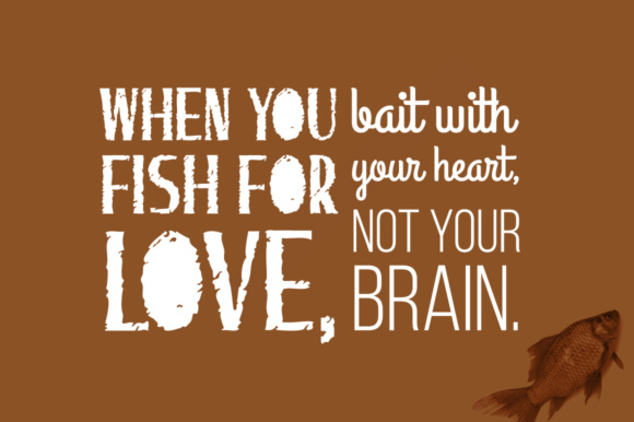 Brown Fish Font - Preview 1
