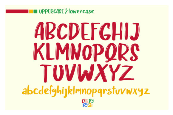 Chery Rush Font - Preview 1