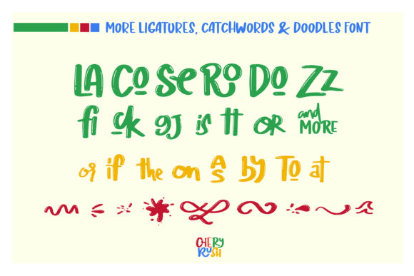 Chery Rush Font - Preview 4