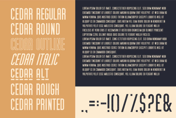 Cedar Ridge Font - Preview 2