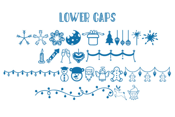 Christmas Dingbats Font - Preview 3