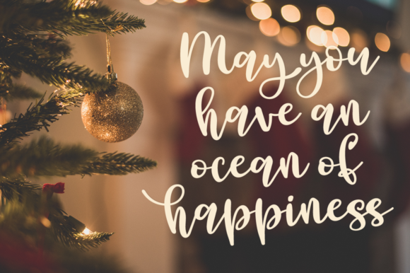 Christmas Mystery Family Font PNG with transparent background - Preview 2