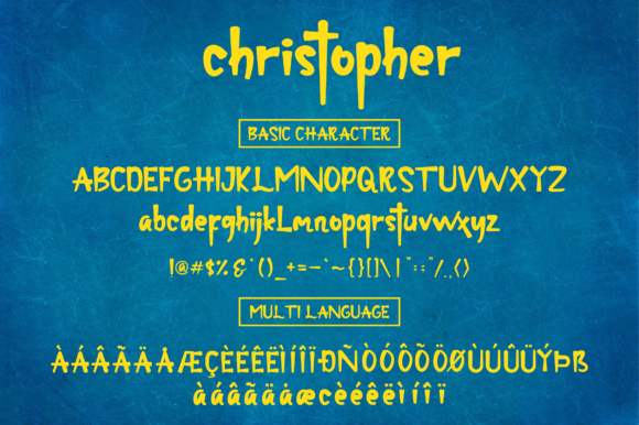 Christopher Font - Preview 2