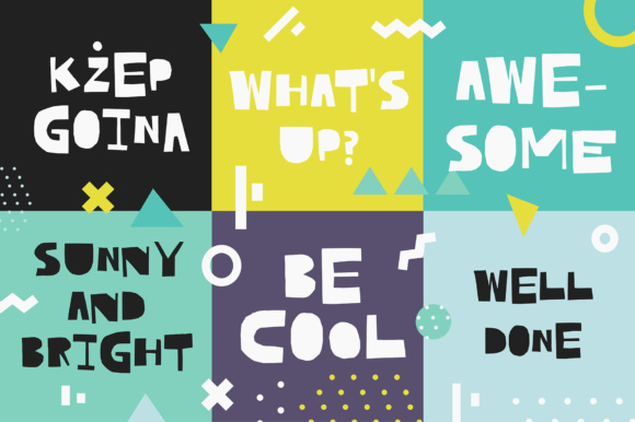 Cutout Font - Preview 6