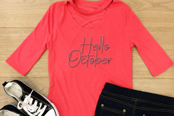 Dallastic Script Font - Preview 3