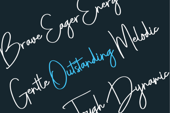 Darkwell Family Font PNG with transparent background - Preview 6