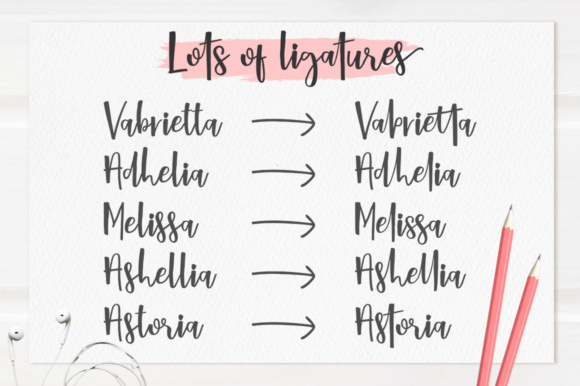 Dhetrosa Script Font - Preview 2