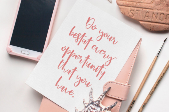 Dhetrosa Script Font - Preview 5