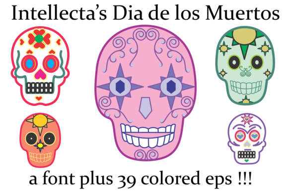 Dia De Los Muertos Font - Preview 1