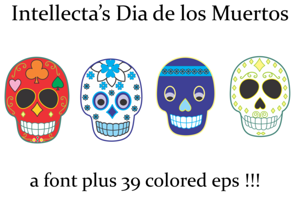 Dia De Los Muertos Font - Preview 2