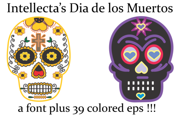 Dia De Los Muertos Font - Preview 3