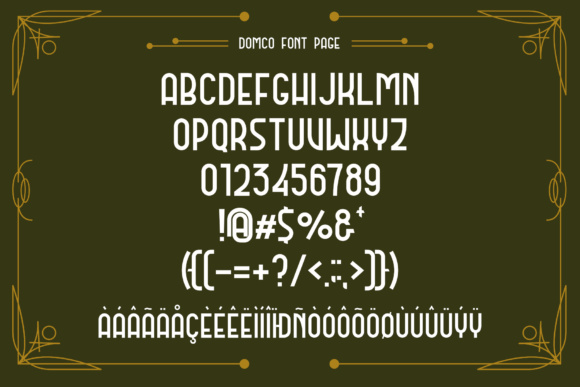Domco Font - Preview 4
