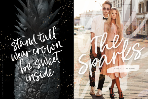 Dusty Rose Font - Preview 1