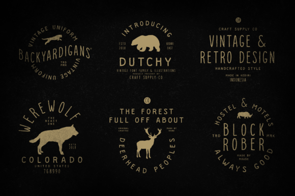 Dutchy Font - Preview 1