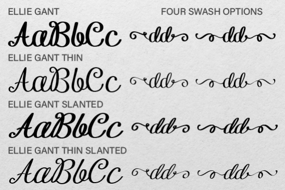 Ellie Gant Family Font - Preview 4