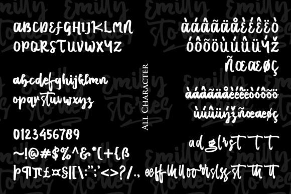 Emilly Stories Font - Preview 5