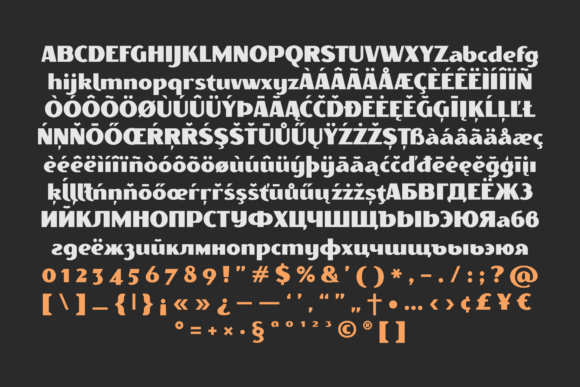 Ethna Font - Preview 2