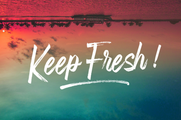 Fronds Getturing Font - Preview 1