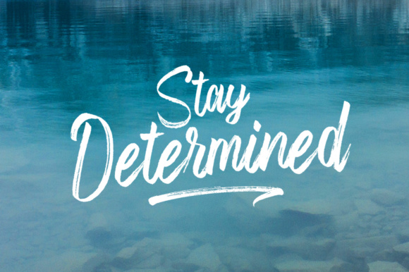 Fronds Getturing Font - Preview 6