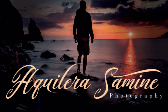 Graf Call Script Font - Preview 3