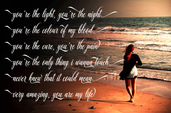 Graf Call Script Font - Preview 5