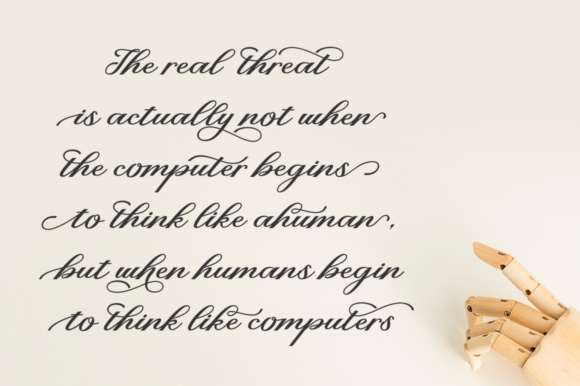 Gratteya Script Font - Preview 2