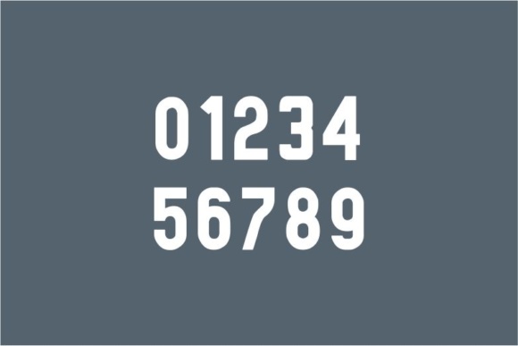 Great Bold Font PNG with transparent background - Preview 3