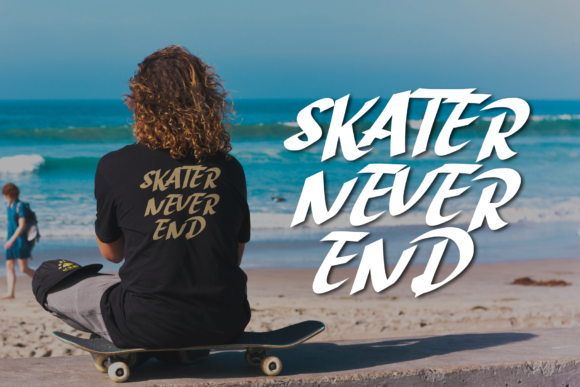 Hand Strike Font - Preview 2