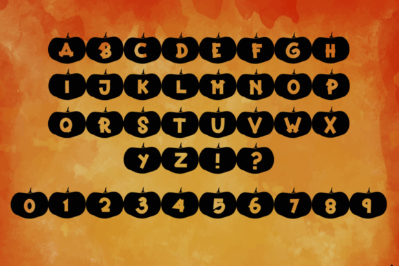 Happy Pumpkins Font - Preview 4