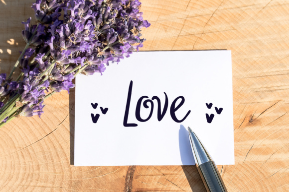 Happy Thoughts Font PNG with transparent background - Preview 2