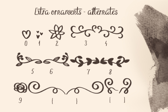 Happy Thoughts Font PNG with transparent background - Preview 6