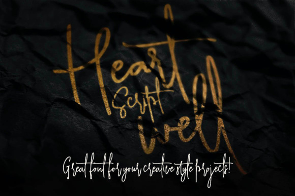 Heartwell Script Font - Preview 3