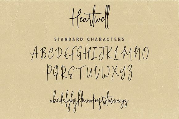 Heartwell Script Font - Preview 5