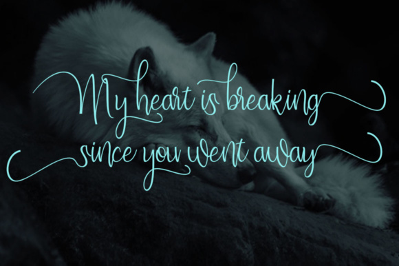 Heather Font PNG with transparent background - Preview 1