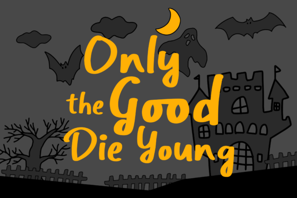Hellowine Font PNG with transparent background - Preview 2