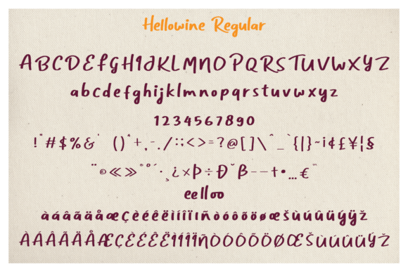 Hellowine Font - Preview 4