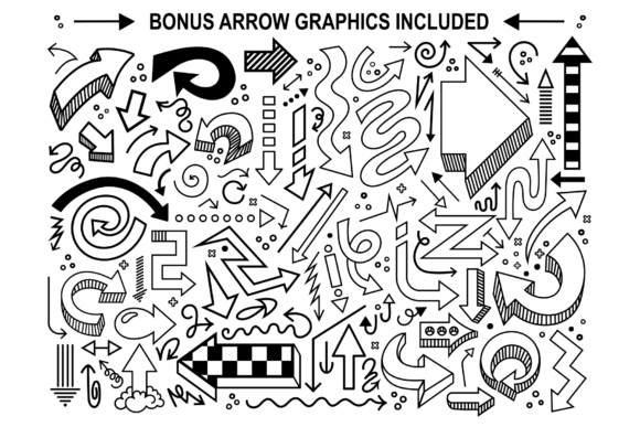 Hey Fox Trio Font PNG with transparent background - Preview 1