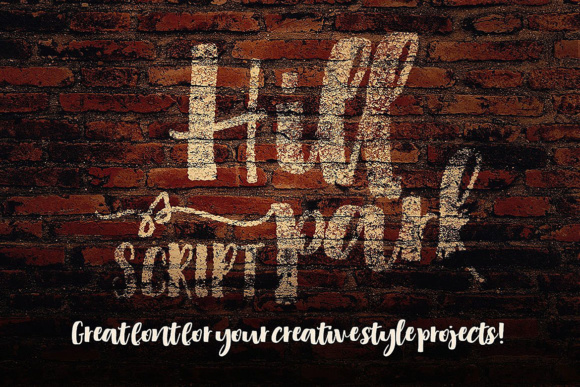 Hillpark Script Font PNG with transparent background - Preview 3