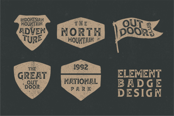 Huvet Font font preview - 1