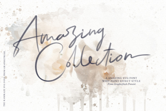 Kamikaze Font font preview - 1