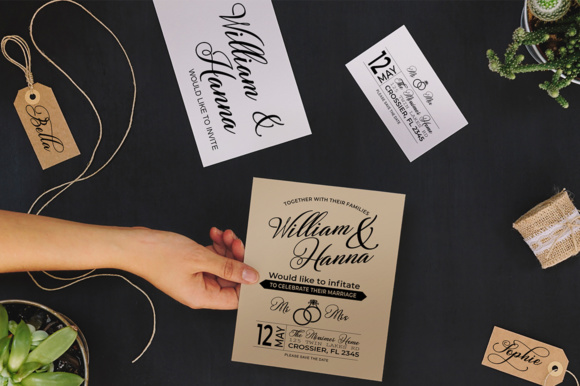 Kattelyna Script Font PNG with transparent background - Preview 4