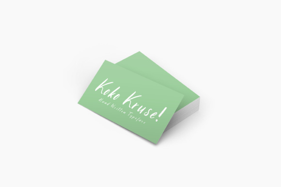 Koko Kruse Font PNG with transparent background - Preview 2