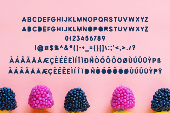 Kookie Monxir Font PNG with transparent background - Preview 4