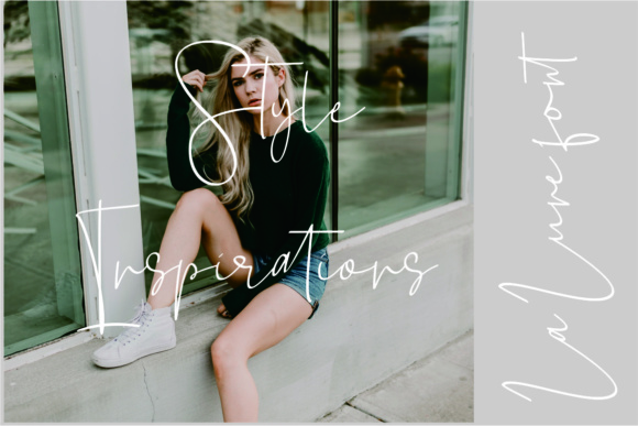 La Lune Font PNG with transparent background - Preview 3