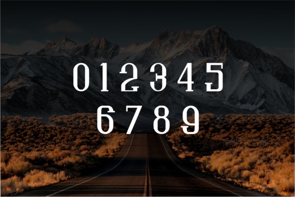 Luxurossa Font font preview - 3